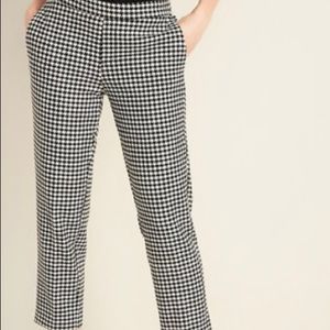 Old Navy Black & White Houndstooth Slacks